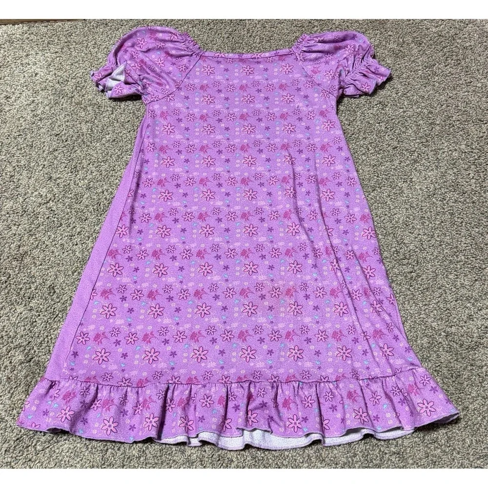 Disney Store Princess Jasmine Nightgown Dress Girls Size 5/6 Purple - Picture 3 of 3